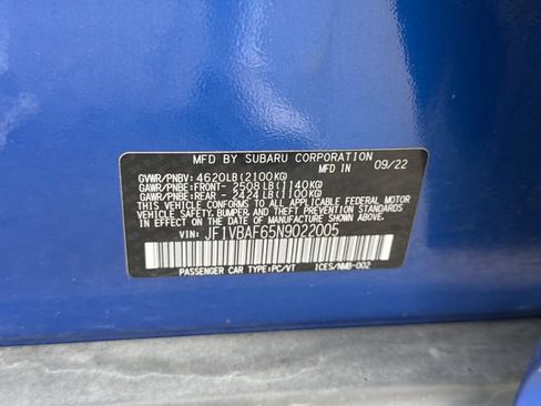 Used 2022 Subaru WRX Premium AWD/4WD image 30