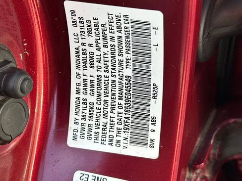 Used 2009 Honda Civic LX image 30