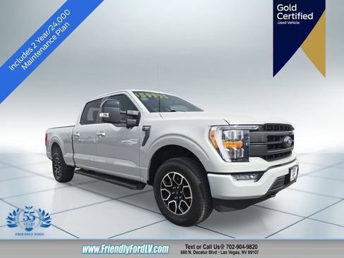 Certified 2023 Ford F150 Lariat w/ Max Trailer Tow Package AWD/4WD image 1