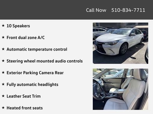 Used 2017 Toyota Camry XLE FWD image 4