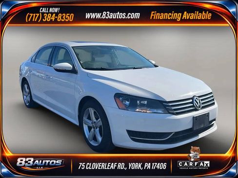 Used 2012 Volkswagen Passat 2.5 SE FWD image 1