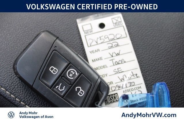Used 2022 Volkswagen Taos SE w/ Panoramic Sunroof Package AWD/4WD image 34