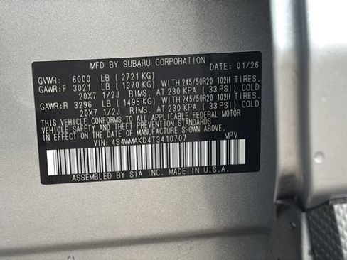 Used 2026 Subaru Ascent Touring w/ Popular Package #2 image 28