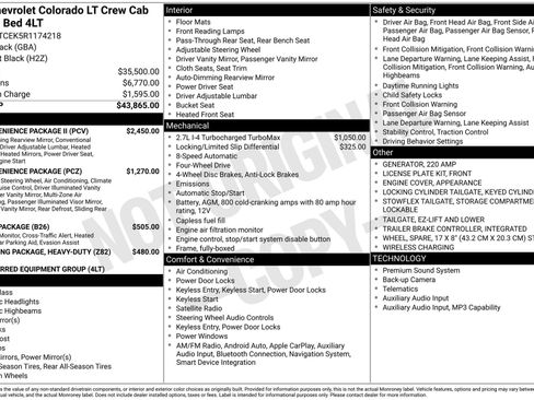 Used 2024 Chevrolet Colorado LT w/ LT Convenience Package II AWD/4WD image 3