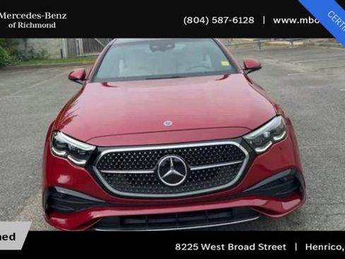 Used 2025 Mercedes-Benz E 350 4MATIC Sedan image 5