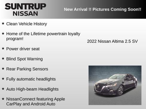 Used 2022 Nissan Altima 2.5 SV FWD image 5