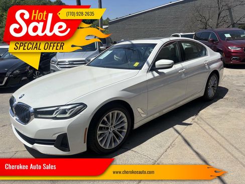 Used 2021 BMW 530i w/ Convenience Package RWD image 1