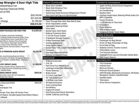 Used 2023 Jeep Wrangler Unlimited Sport AWD/4WD image 4
