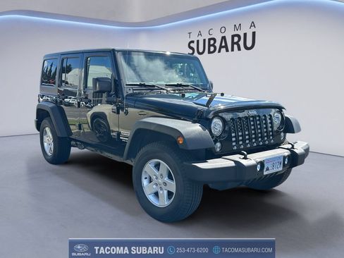 Used 2017 Jeep Wrangler Unlimited Sport w/ Quick Order Package 24S AWD/4WD image 5