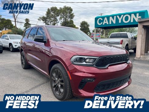 Used 2021 Dodge Durango GT w/ Blacktop Package RWD image 1