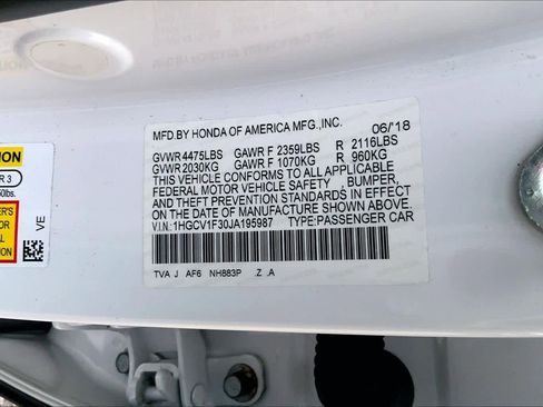 Used 2018 Honda Accord Sport image 33