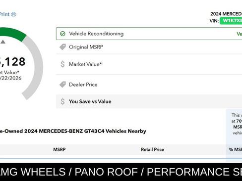 Used 2024 Mercedes-Benz AMG GT 43 image 6