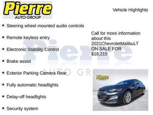 Used 2021 Chevrolet Malibu LT image 12