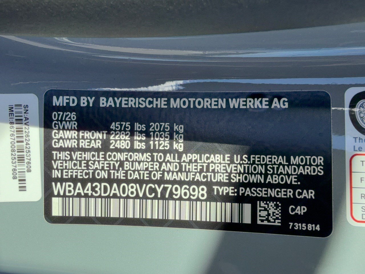 New 2027 BMW 430i Coupe w/ M Sport Package RWD image 31