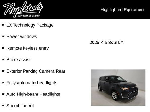 Used 2025 Kia Soul LX w/ LX Technology Package FWD image 15