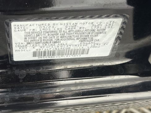 Used 2024 Nissan Versa SV w/ Trunk Package FWD image 12