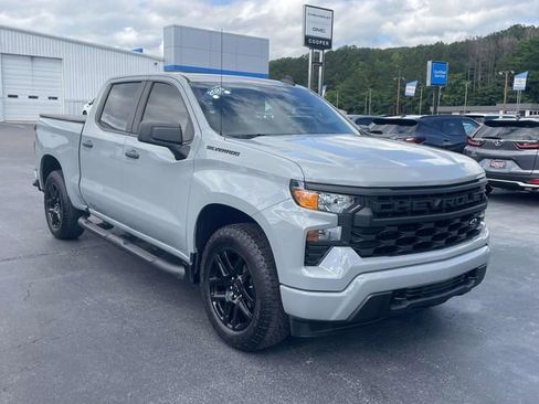Certified 2024 Chevrolet Silverado 1500 Custom w/ Turbomax Blackout Package RWD image 6