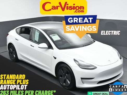 Used 2021 Tesla Model 3 Standard Range Plus image 1