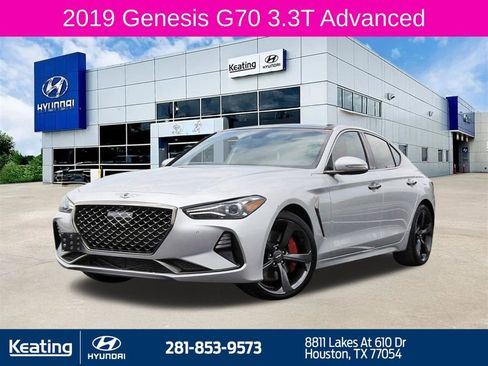 Used 2019 Genesis G70 3.3T Advanced w/ Sport Package RWD image 1
