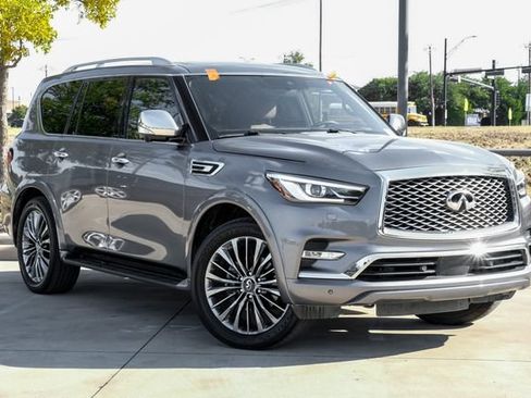 Used 2021 INFINITI QX80 Sensory w/ All-Season Package RWD image 7