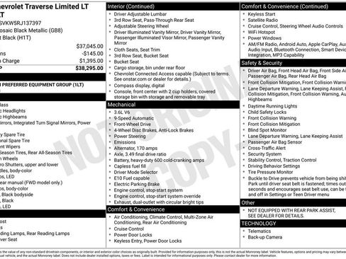 Used 2024 Chevrolet Traverse LT FWD image 6