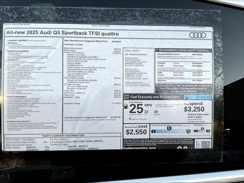 New 2025 Audi Q5 Premium Plus image 16