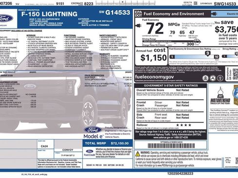 Used 2025 Ford F150 Lightning Flash image 4
