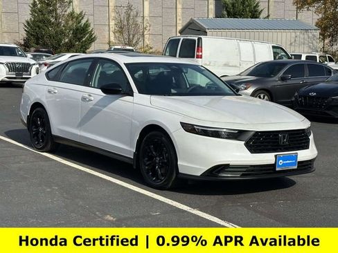 Certified 2025 Honda Accord SE image 1