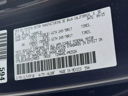 Certified 2025 Toyota Tacoma SR5 AWD/4WD image 29