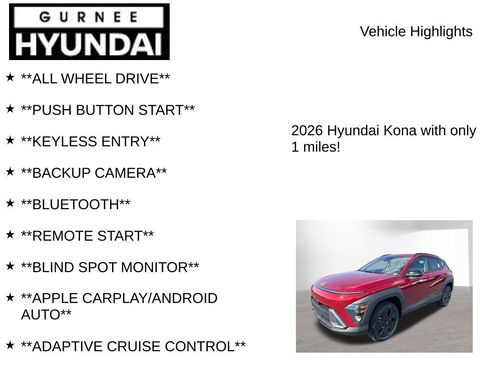 New 2026 Hyundai Kona SEL Sport image 9