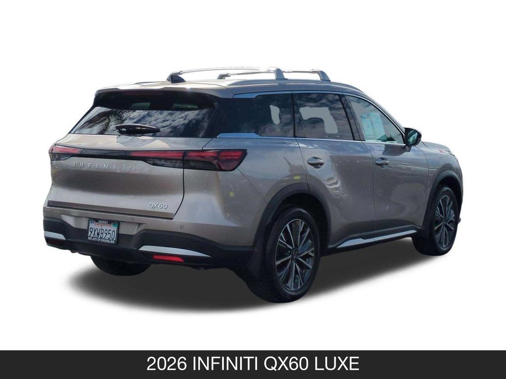 Certified 2026 INFINITI QX60 Luxe w/ Cargo Package FWD image 9