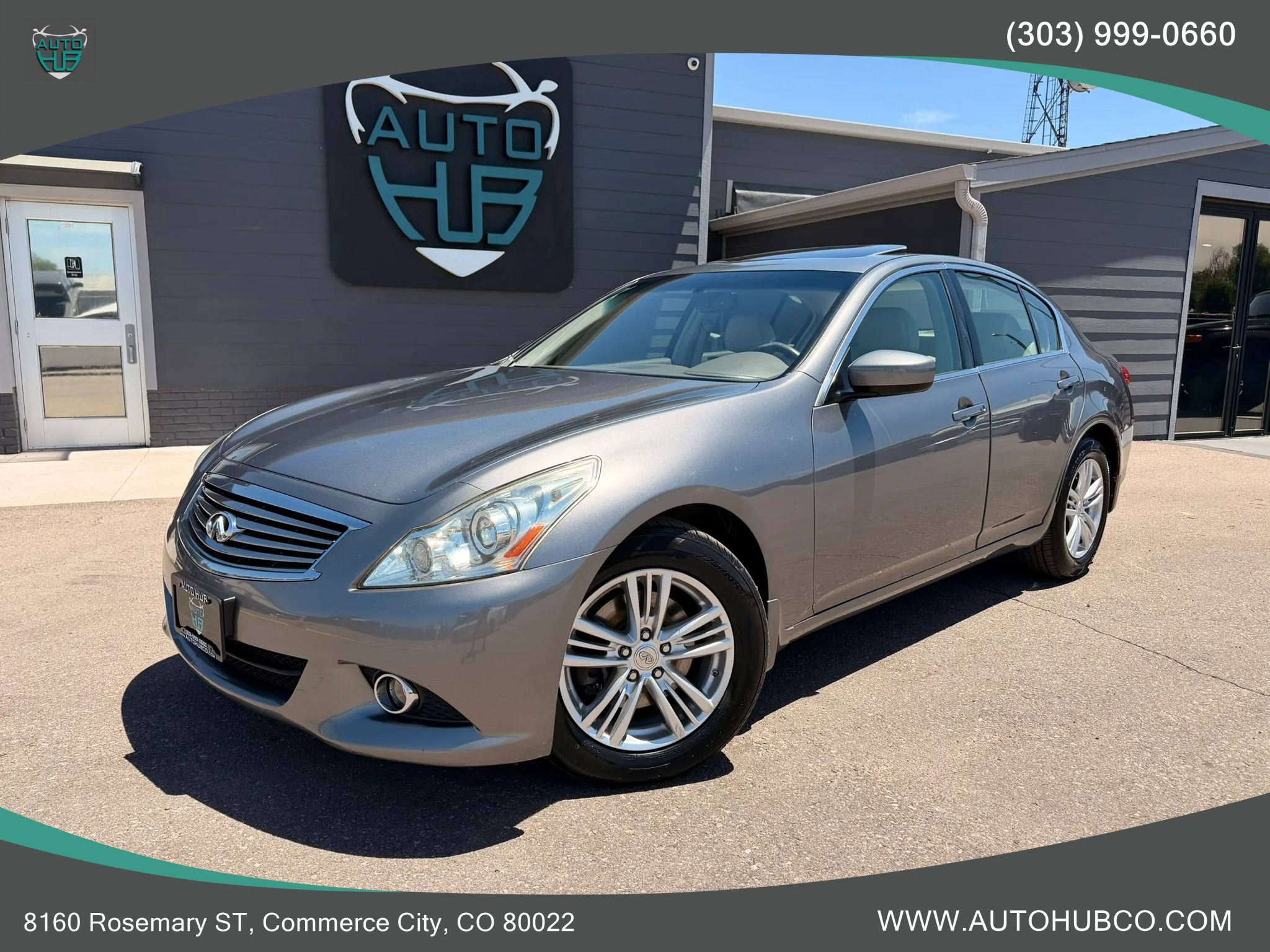 Used 2012 INFINITI G37 x Sedan w/ Premium Pkg AWD/4WD image 1