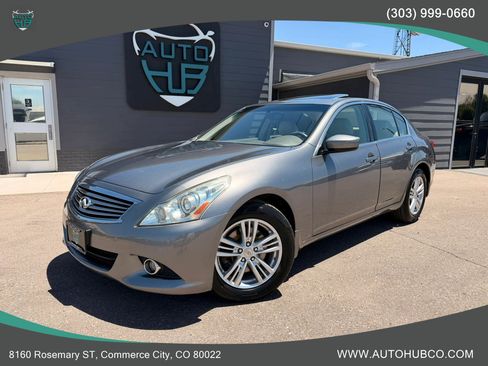 Used 2012 INFINITI G37 x Sedan w/ Premium Pkg AWD/4WD image 1