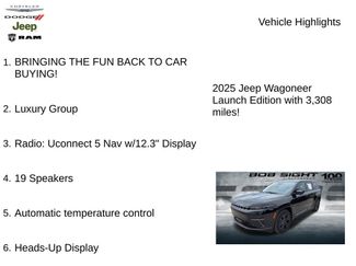 Used 2025 Jeep Wagoneer S Launch Edition video 2