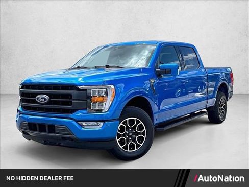 Used 2021 Ford F150 Lariat AWD/4WD image 1
