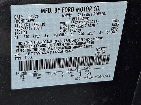 New 2026 Ford Maverick XL image 10