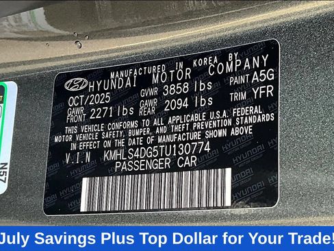 Used 2026 Hyundai Elantra SEL Sport Premium FWD image 20