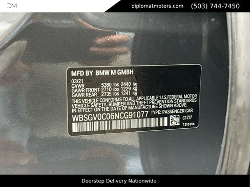 Used 2022 BMW M8 Gran Coupe xDrive Competition image 56