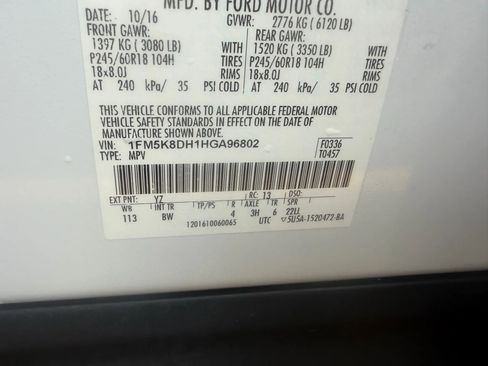 Used 2017 Ford Explorer XLT w/ Equipment Group 202A image 36