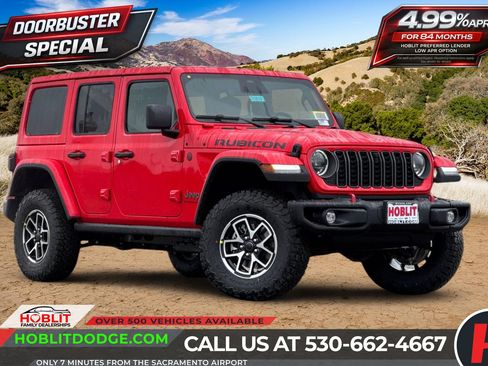 New 2026 Jeep Wrangler Unlimited Rubicon w/ Steel Bumper Group image 1