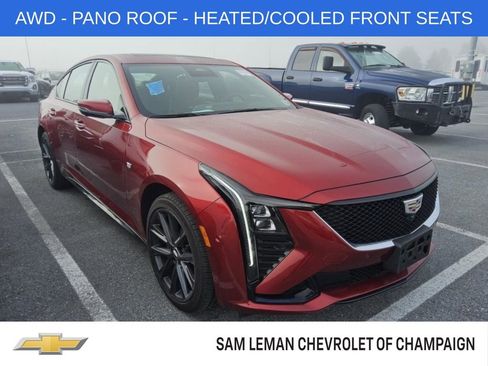 Used 2025 Cadillac CT5 Sport w/ Sun And Sound Package AWD/4WD image 1