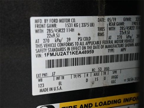 Used 2019 Ford Expedition Limited w/ Equipment Group 302A image 35