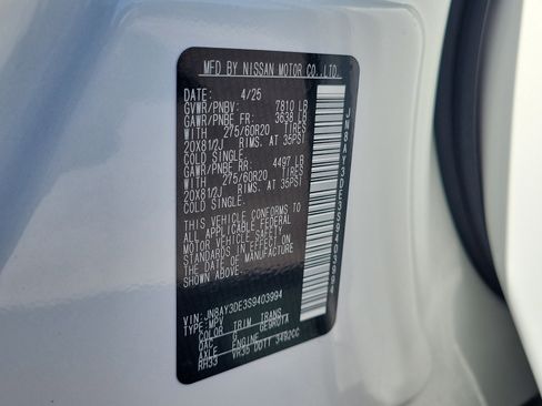 New 2025 Nissan Armada PRO-4X image 37