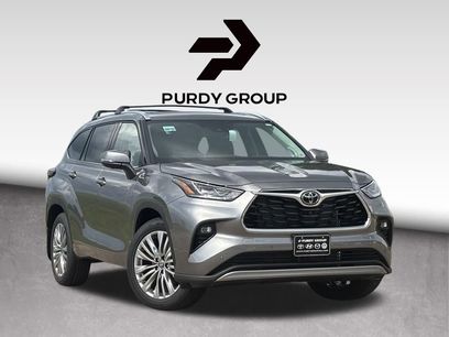 New 2026 Toyota Highlander Platinum