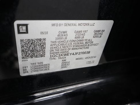 Used 2018 Chevrolet Silverado 2500 LTZ w/ Duramax Plus Package image 56