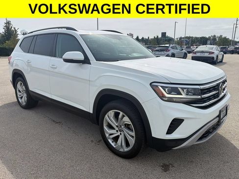 Certified 2023 Volkswagen Atlas SE w/ Panoramic Sunroof Package AWD/4WD image 1