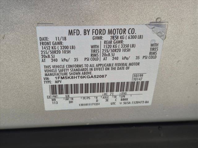 Used 2019 Ford Explorer Platinum AWD/4WD image 26