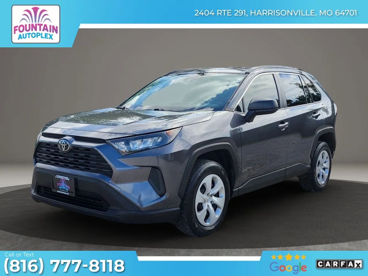 Used 2020 Toyota RAV4 LE w/ All Weather Liner Package AWD/4WD image 1