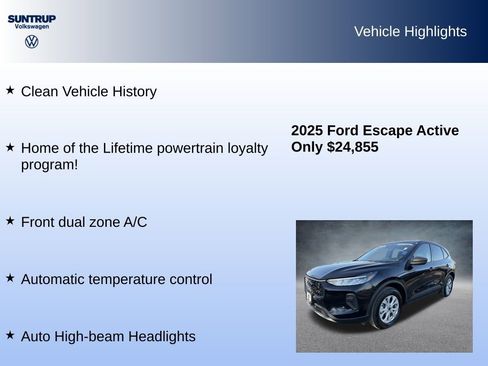 Used 2025 Ford Escape Active image 8