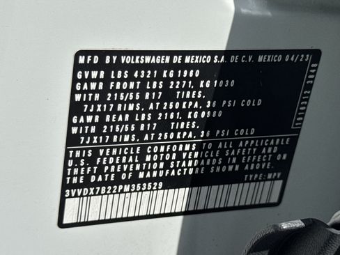 Used 2023 Volkswagen Taos S FWD image 34